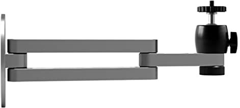 ZNULA JSY Staffa da soffitto Staffa Pieghevole for proiettori in Lega di Alluminio, Supporto Regolabile for proiettore da Parete Supporto per Videoproiettore