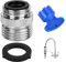 Wasserhahn Adapter für Gartenschlauch, Wasserhahn zu Gartenschlauch Adapter Messing Gartenschlauch Anschluss für Küchen und Badezimmer Waschbeckenarmaturen