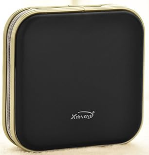 Biluer 1PCS 40 Range CD, Pochette CD/DVD/VCD Sac De Stockage Rangement CD pour Voiture Maison Bureau et Voyage (Noir.)