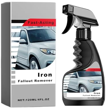 Rust Dissolver Spray - 120ml Metal Cleaning Liquid, Oxidation Remover Solution, CorrosionTreatment Spray, Car Wheel Cleaner, Rust Eliminator Agent, Auto Care Detailing Product For Auto Wheels Doors