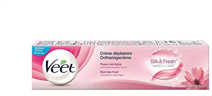 VEET Crema depilatoria para pieles normales, 200 ml, lote de 6