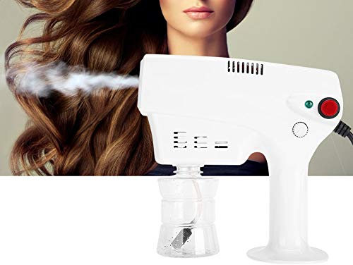 Nano Steam Gun, 260ML Multifunktionales Haarspray Nano Mister Hair Steamer, Haarfärbemittel Dampfer Humidifer Haarpflegetool Haarpflege Spa Luftbefeuchter für Friseursalon, Persönlicher Gebrauch(EU)