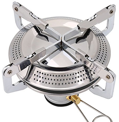 Mini Herd, portable Camping Brenner, Runde Herd, Titanlegierung, Camping Gasherd, Picknick, Outdoor Adventures, BBQ Parties