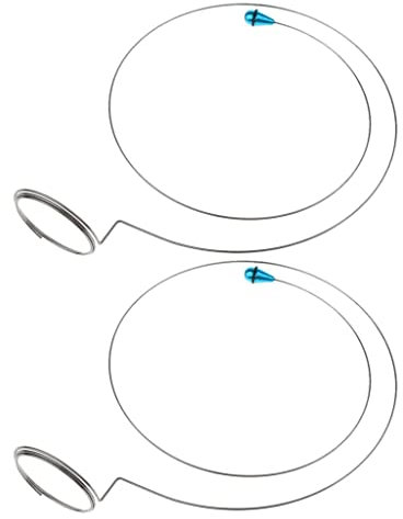 2x Kopfband Lupe Mount Auswechselbare Lupe für Hände Frei