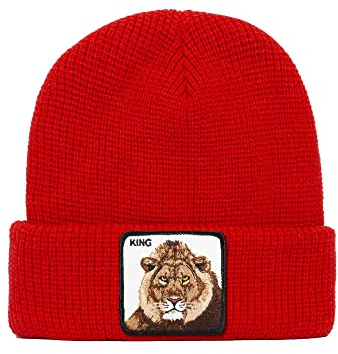 Goorin Bros. The Farm, Cuffia unisex in acrilico, Jungle Jangle (Red), taglia unica