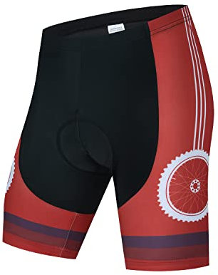 Radhose für Herren, gepolstert, MTB, Rennrad, Fahrrad-Shorts, Fahrrad-Shorts, Ht0022, L