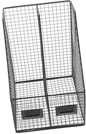 Sewroro Schreibtisch-datei-Organizer Eleganter Buchhalter Vertikaler Büro-magazinhalter Robuster Bücherregal Platzsparende Ablage Für Büro Und Zuhause