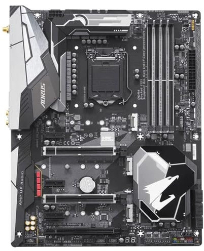 Cartes mères d'ordinateur Fit for Gigabyte Z370 AORUS Gaming 5 Original Desktop Intel Z370 64GB DDR4 Carte mère LGA 1151 I7/i5/i3 USB3.0 SATA3