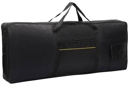 JISADER 88 Key Keyboard Case Keyboard Gig Bag Piano Case Handbag for Travel Concert Outdoor