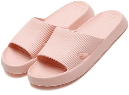 Anmerl Chaussures de Douche pour Hommes et Femmes, Douces et Confortables Ultra-Légères été Pantoufles, Antiderapant Séchage Rapide Chaussons de Bain - pour Maison, Jardin, Piscine, Plage