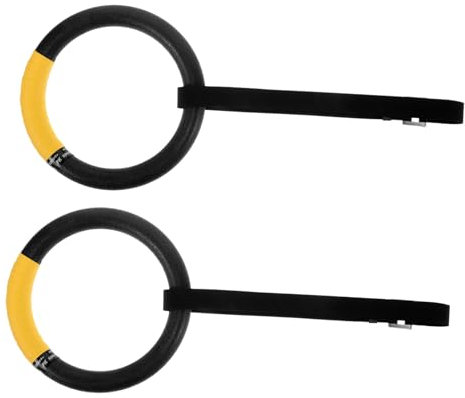 MUSISALY Anelli Da Ginnastica Regolabili Per Trazioni e Allenamento Casa Per Uomo Anelli Da Fitness Indoor Con Supporto Resistente e Altezza Personalizzabile Per Esercizi Di Ginnastica e Al