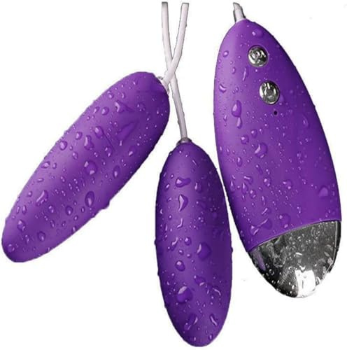 Remote Control Double Egg Bullet Vibrating Double Egg Bullet Vibrator Clitoral Sex Toys for Women Couples