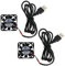2 PCS Ventilateurs de Refroidissement PC USB 40x40x10mm – 5V DC Ventilateur PC USB, 5000 RPM, Bruit 19,5 dBA, Roulement à Huile, Pour Ordinateurs Portables, Routeurs, Imprimantes 3D