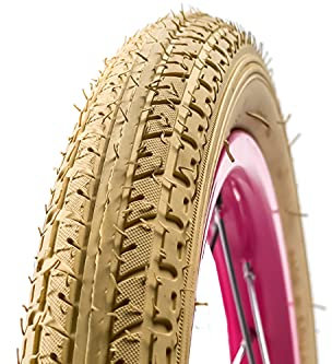 14 Zoll DSI 47-254 Fahrrad Reifen Kinderwagen Roller Laufrad 14x1.75 Creme B-Ware