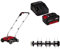 Einhell Akku-Vertikutierer GC-SC 18/28 Li Power X-Change (18 V, Brushless, 28 cm Messerwalze, 3-stufige Arbeitstiefeneinstellung, inkl. 4,0 Ah Akku, Ladegerät und Ersatzlüfterwalze)