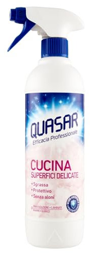 Quasar Sgrassatore Cucina Spray 580ml, 580ml
