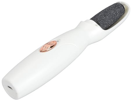 Electric Foot Callus Remover with 2 Roller Heads, Powerful 360° Rotating Roller, Removes Dry Hard Skin, Compact Design for Home Pedicures, Callus Remover for Feet