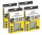 EASYmaxx Insect Protect Insekten- & Pollenschutzgitter 130 x 150 cm | Fliegengitter Fenster mit Magnetbefestigung | Einfache Montage mit 12 Magneten - kein Bohren oder Schrauben [4 Stück]