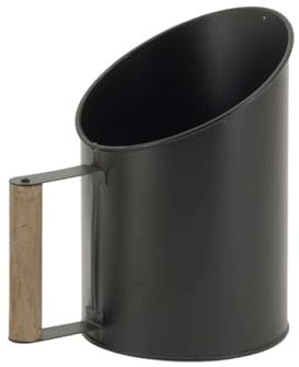 Linxor - Pelle à granulés, pellets en Fer de Zinc et poignée en Bois - 1.5L - Plusieurs Coloris