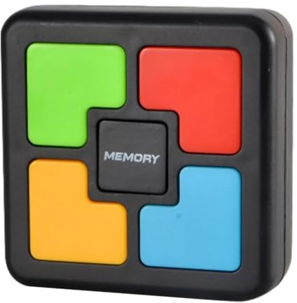 Fenteer Elektronisches Gedächtnisspiel Auswendig Lernendes Spielzeug 4 Sequenz Reise Gehirn Gedächtnistraining für Kinder, C, 6 cm x 6 cm x 2,6 cm