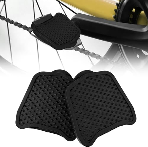 Pedal Adapter Compatible with KEO System Pedals for Road Bikes, PP Pedal Plate, Flat Pedal Conversion for Grip & Comfort, Lightweight & Durable, Easy Installation