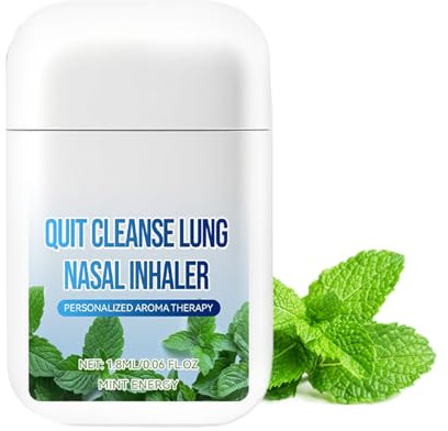 Näsinhalator Uppfriskande Naturlig Portabel Obehag Energi Vitalitet | Momentan Boost Vitalitet Energi Inhalator För Resa Trygghet Daglig Energi Vitalitet Naturlig Uppfriskande