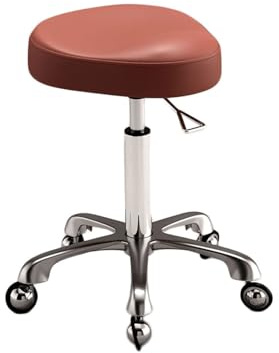 Sgabello a Sella, Sedia a Sella ergonomica, Sedia da Lavoro Girevole e Regolabile in Altezza, Adatto for Saloni di Bellezza, Sale Massaggi e Bar(Color-4)