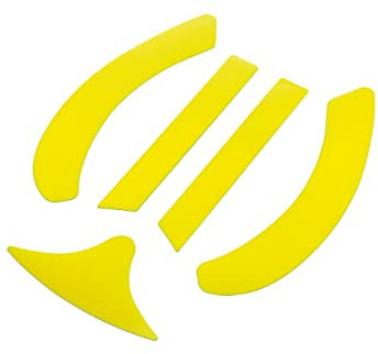 Dräger HPS 3500 Bandes réfléchissantes en Jaune pour Une Protection Visible dans l'obscurité pour Votre Casque.