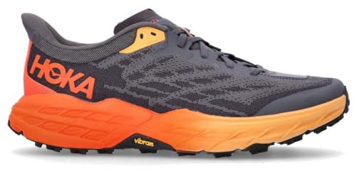 HOKA One One Speedgoat 5, Laufschuhe für Herren, Schwarz, 40 2/3 EU