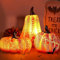 HBWHNIU 3 Pièces Citrouille de Décoration, Citrouille en Résine, Décoration Halloween Citrouille, Décoration d'automne, DéCoration de la Maison