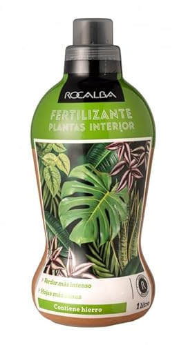 Abono Fertilizante Plantas de Interior y Plantas Verdes 1 Litro MUY EFICAZ | Fertilizante Líquido NPK 8-3-4 + Microelementos | Para diluir en 100 L de Agua | Hojas Más Verdes | Nexum Market