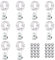 Melofo 10 Pack LED Fairy String Lights 3M/30 LEDs Battery Operated String Lights 3 Twinkle Lighting Modes Copper Wire Lights for Holiday Wedding Birthday Christmas Party Gifts Wine Bottle Decorations