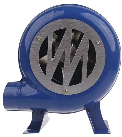 ROYJJ Grillventilator, Grillgebläse, Schmiede, tragbar, manuell, für Camping, Picknick, Outdoor-Aktivitäten, K, Eisen, Getriebegebläse