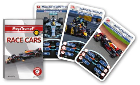 Piatnik 10.741,7 cm Mega Trumpf – Formula 2,5 cm Quartetto Gioco