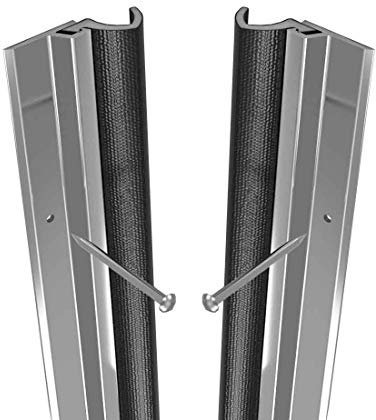 Stormguard Qlon Metal Around Door Seal Durable Draught Excluder Weather Proofing ADS Strip Premium. (Aluminium)