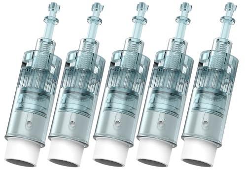 Cartucce ad Ago Dr.pen Ultima M8 a 24 Pin, Parti di Ricambio Originali Dr Pen per la Penna per Microneedling Modello M8, Cartucce di Micro Needling Monouso Autentiche (Aghi da 24 Pin, 5 Pezzi)