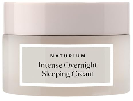 Naturium Intense Overnight Sleeping Cream, Hydrating Face Moisturiser | 1.7 OZ / 50 G