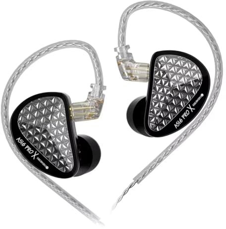 Stthherk AS16 Pro X 16BA con Armadura Balanceada Auriculares Internos Monitor de Música HiFi