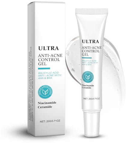 Salicylic Acid Anti Acne Gel - Spot Gel for Acne & Pimple - Reduces Blemishes & Breakouts - Acne Cream for Face - Spot Treatment for Face - Spot Cream for Oil Control, Soothing and Moisturizing