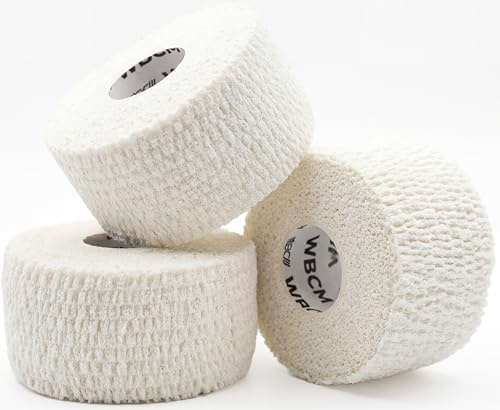 WARM BODY COLD MIND Lifting Thumb Tape pour haltérophilie | 3,8 cm x 6,3 m | Ruban Hook Grip pour salle de sport, powerlifting, soulevé de terre, musculation, enroulement athlétique doigt