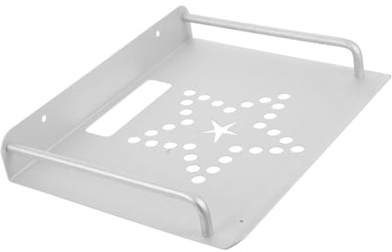 ELAYARD Supporto per Proiettore da Parete in Alluminio Scaffale per Router e Staffa di Sollevamento per Uso Domestico e Ufficio Installazione senza Attrezzi