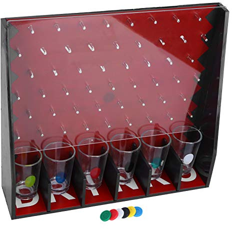 RIZGHWOY Gioco da Tavolo per Bere, Emozionante Gioco di società di Intrattenimento Interattivo per Sei Giocatori