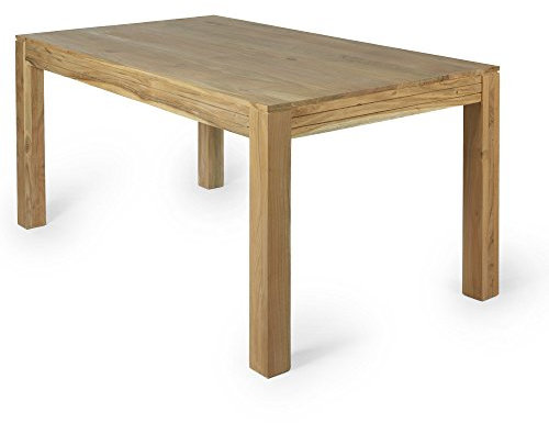 SIX Esstisch Massivholz Akazie Natur 180x90 massiver Esszimmer Tisch