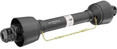 Wiltec Albero cardanico T5 Giunto cardanico 700mm 620Nm 540rpm Cardano 54kW (74CV) 2X 1 3/8 6 Denti