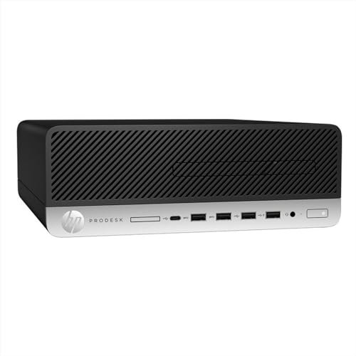 HP Prodesk SFF PC Desktop Computer Pc Fisso Intel i5, Ram 16Gb, SSD 256Gb, WiFi Usb, Pacchetto Libre Office, Win 11 Pro (Ricondizionato)