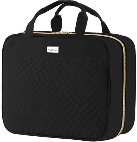 NMNGB Kulturbeutel kulturtasche Damen, Kulturtasche zum Aufhängen, Toiletry Bag Kosmetiktasche Reise Waschtasche Transparent für Makeup & Toilettenartikel im Badezimmer