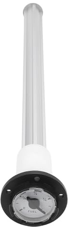 Plyisty Misuratore del Tappo del Manometro del Gas Ad Alta Precisione Resistente Alla Temperatura per Yacht, Auto, Camion - Tappo del Carburante Meccanico Sigillato vestibilità Universale (450 mm)