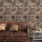 VaryPaper Steintapete 3d Optik Selbstklebende Folie Ziegeloptik 40cmx200cm Klebefolie Arbeitsplatte Küche Selbstklebende Folie Wand Möbelfolie Vintage Selbstklebend Wandtapete Treppe Badezimmer Deko