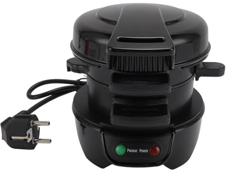 Máquina para Hacer Desayuno Multifuncional, 3 en 1 Hamburguesa Steak Cooker para el Hogar Control de Temperatura Inteligente Recubrimiento Antiadherente Apto para Lavavajillas
