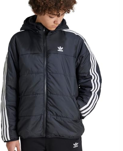adidas Originals Jungekleidung Jacke IY7497 PADDED JACKETPADDED JACKET Schwarz - 158